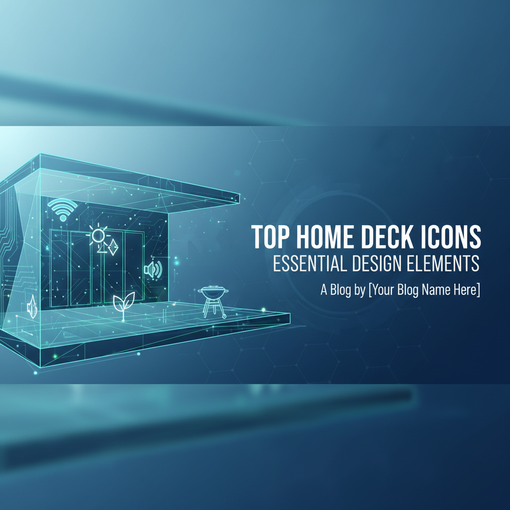 Top Home Deck Icons: Essential Design Elements