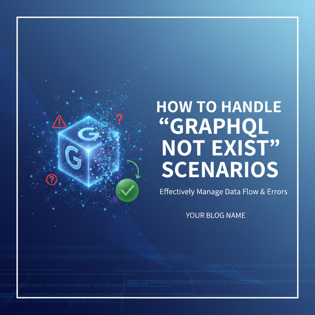 How to Handle 'GraphQL Not Exist' Scenarios Effectively
