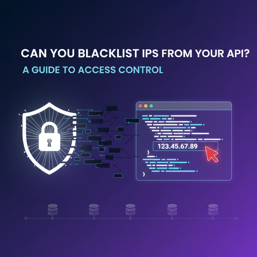 Can You Blacklist IPs from Your API? A Guide to Access Control