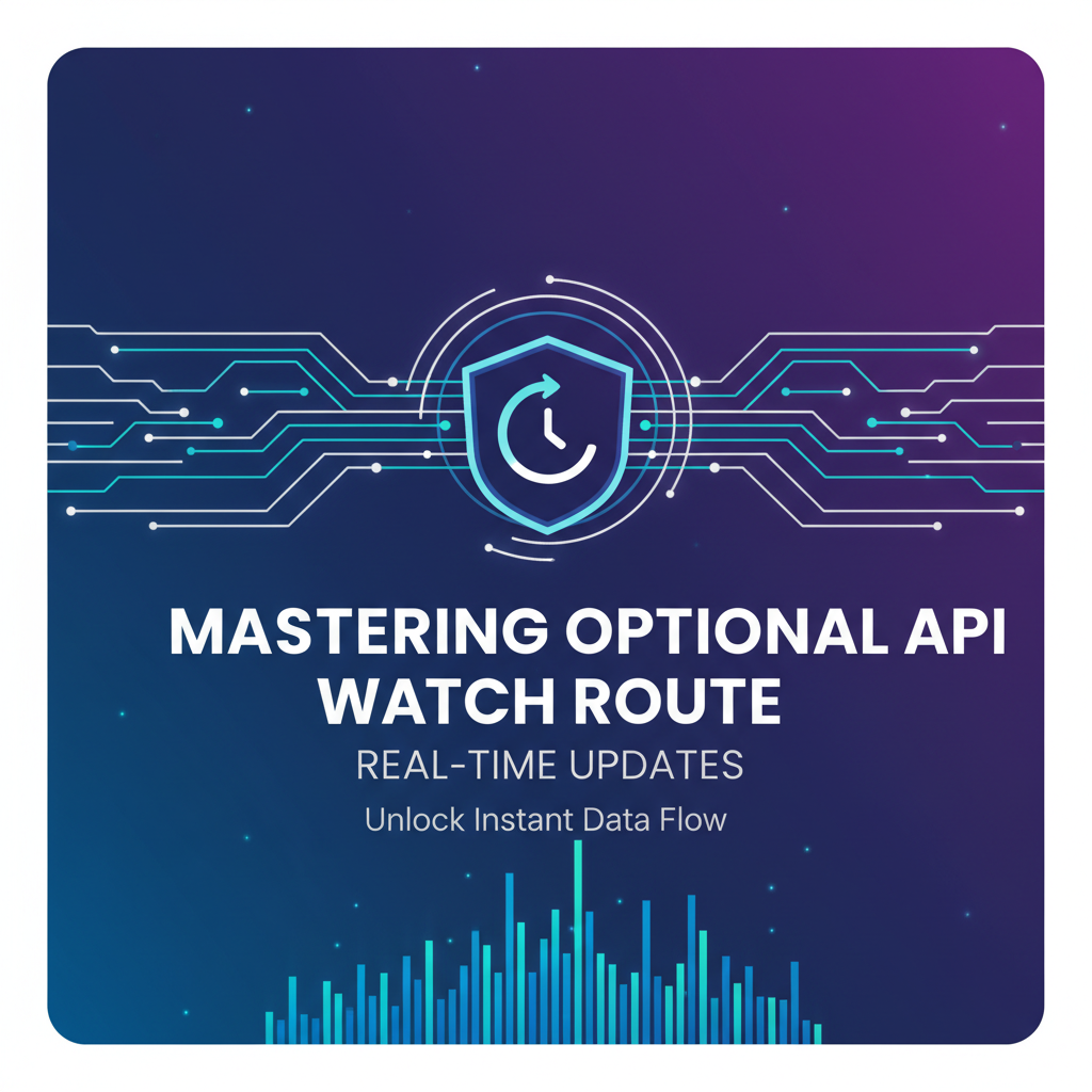 Mastering Optional API Watch Route for Real-time Updates