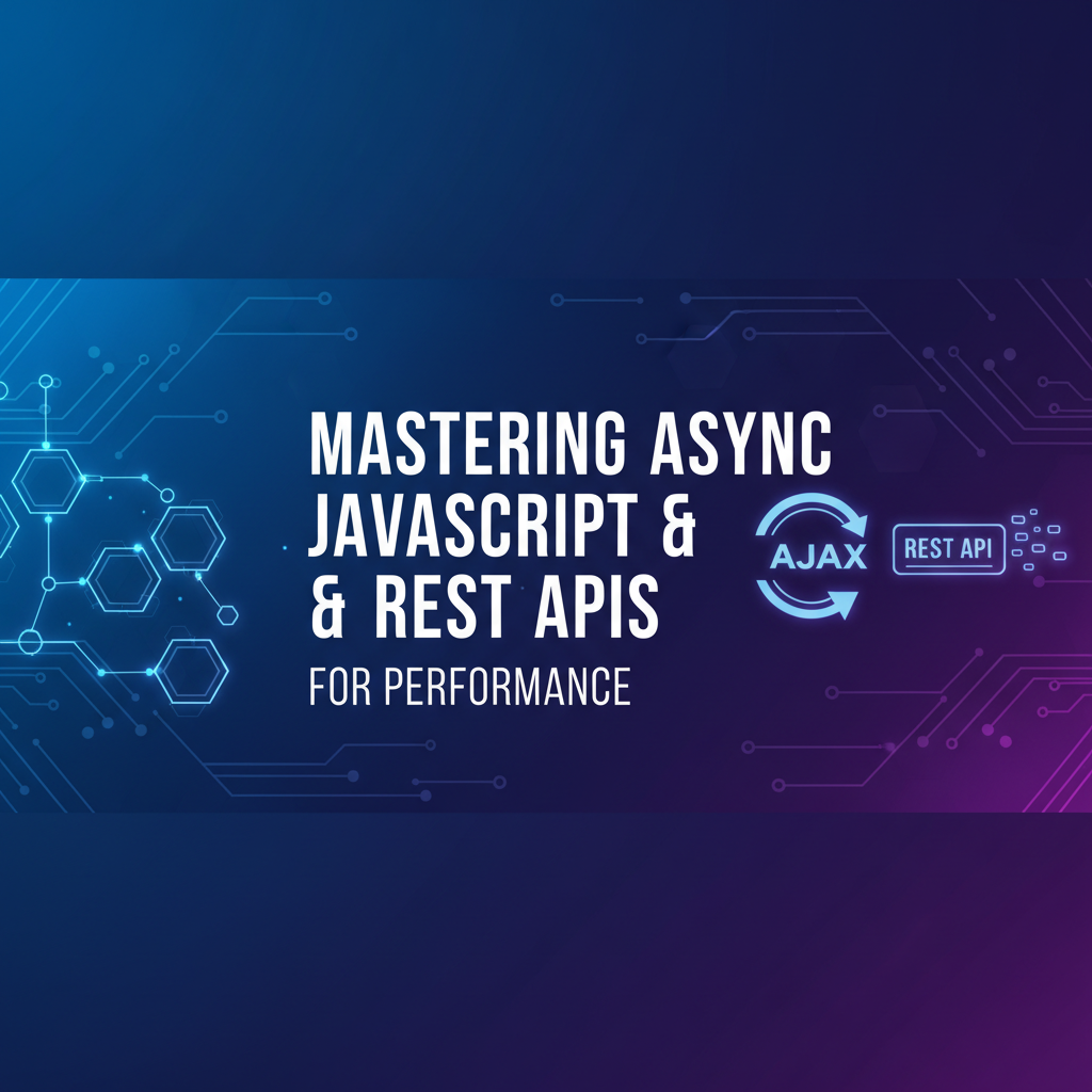 Mastering Async JavaScript & REST APIs for Performance