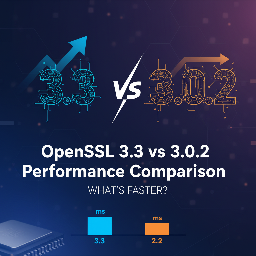 OpenSSL 3.3 vs 3.0.2 Performance Comparison: What's Faster?