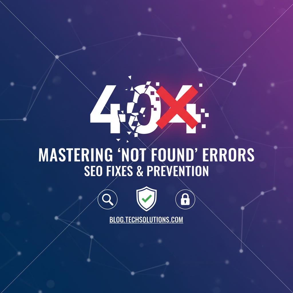 Mastering 'Not Found' Errors: SEO Fixes & Prevention