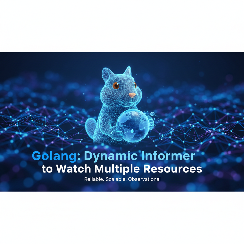 Golang: Dynamic Informer to Watch Multiple Resources