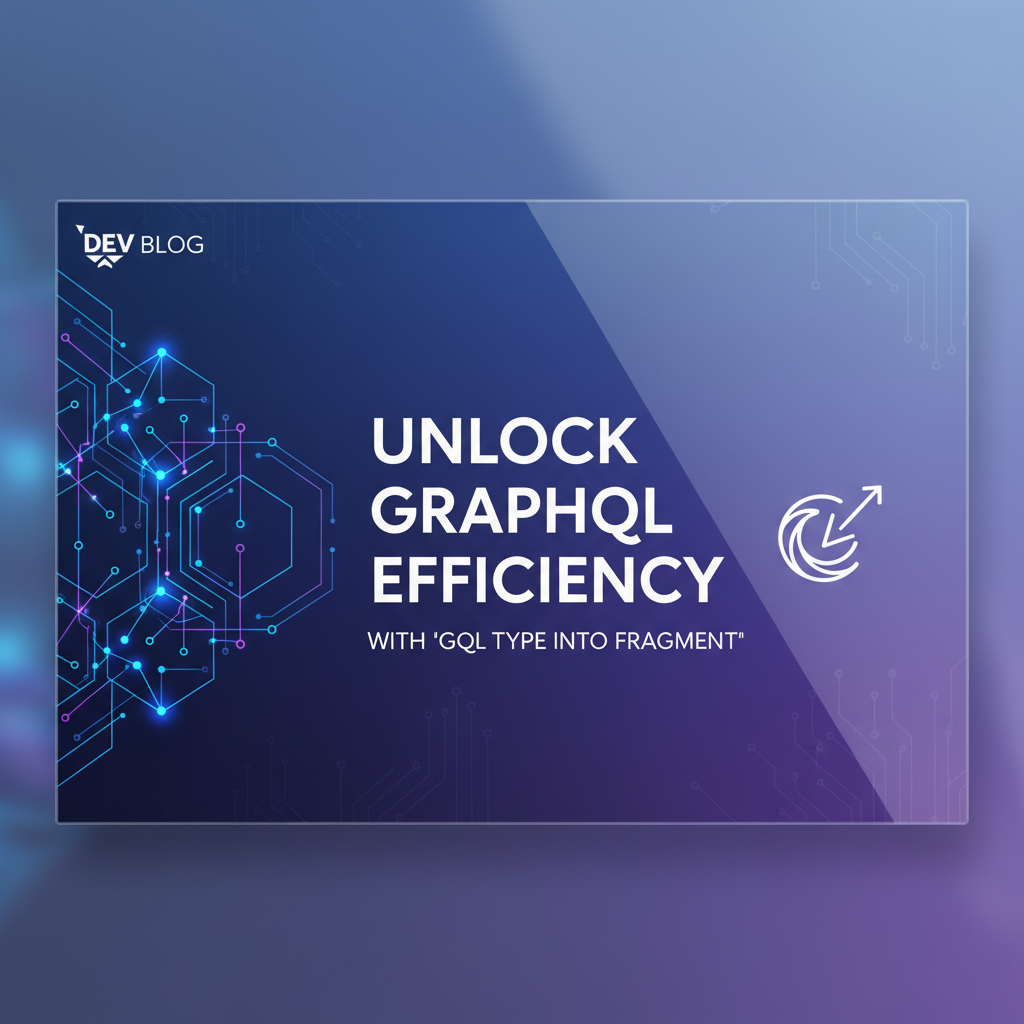 Unlock GraphQL Efficiency with gql type into fragment