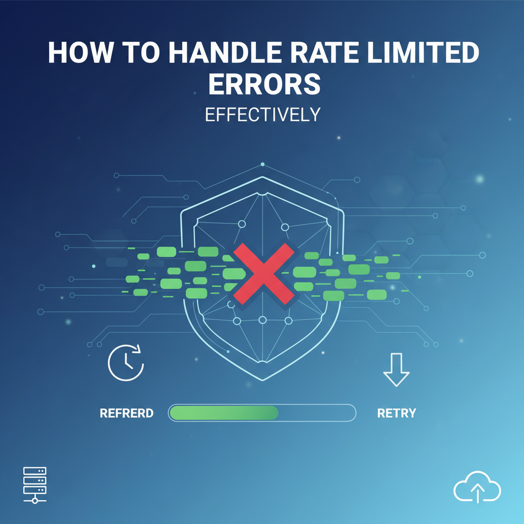 How to Handle Rate Limited Errors Effectively