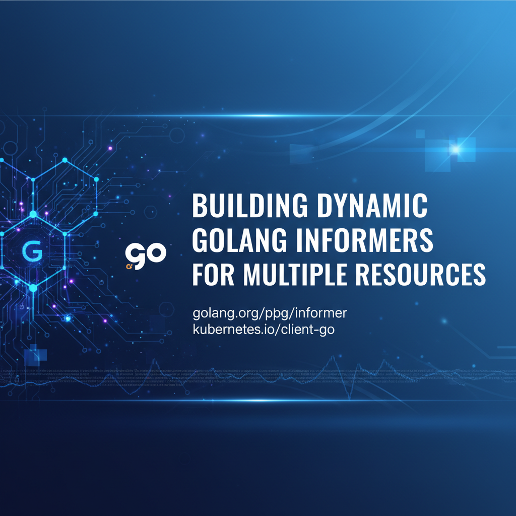 Build Golang Dynamic Informers for Multiple Resources
