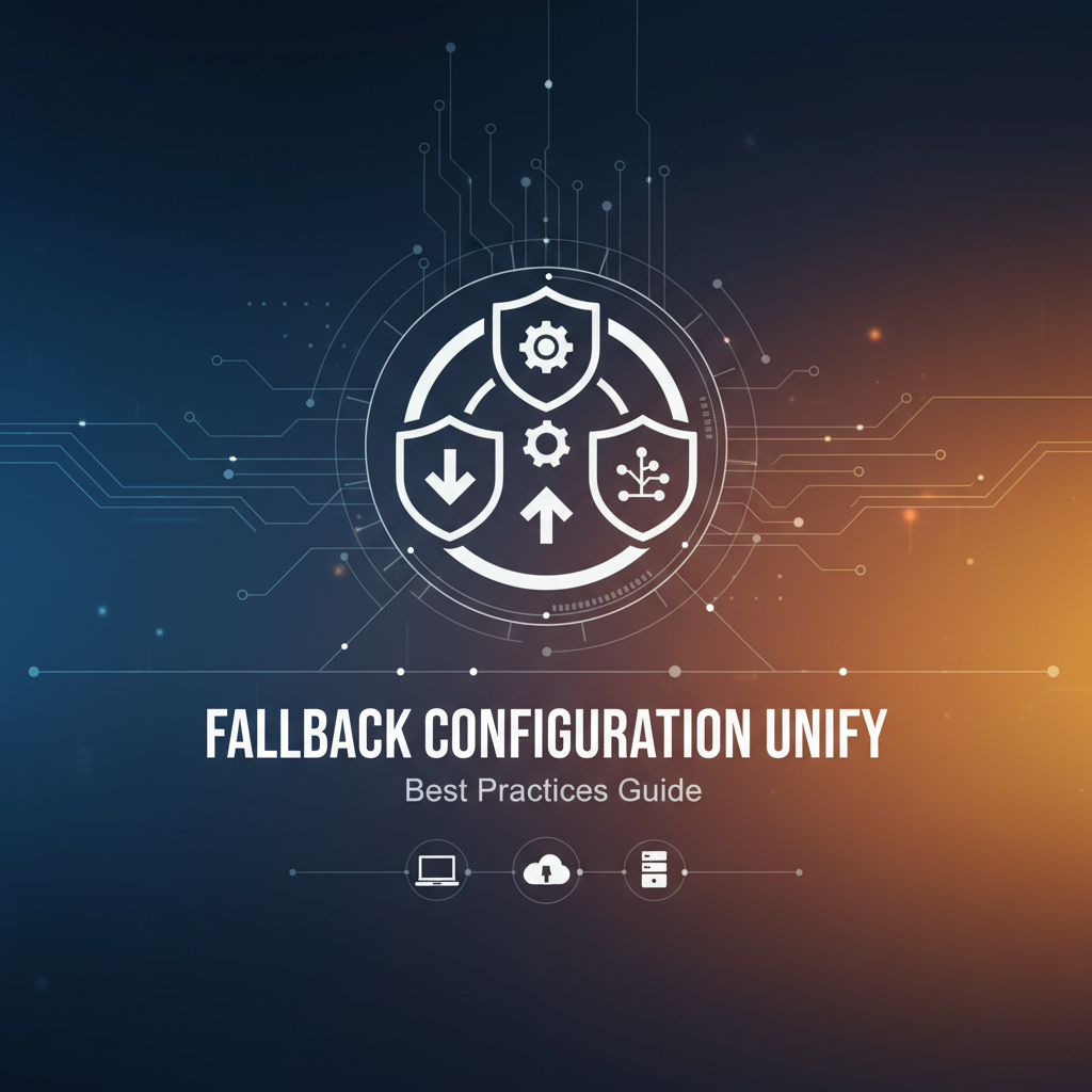Fallback Configuration Unify: Best Practices Guide