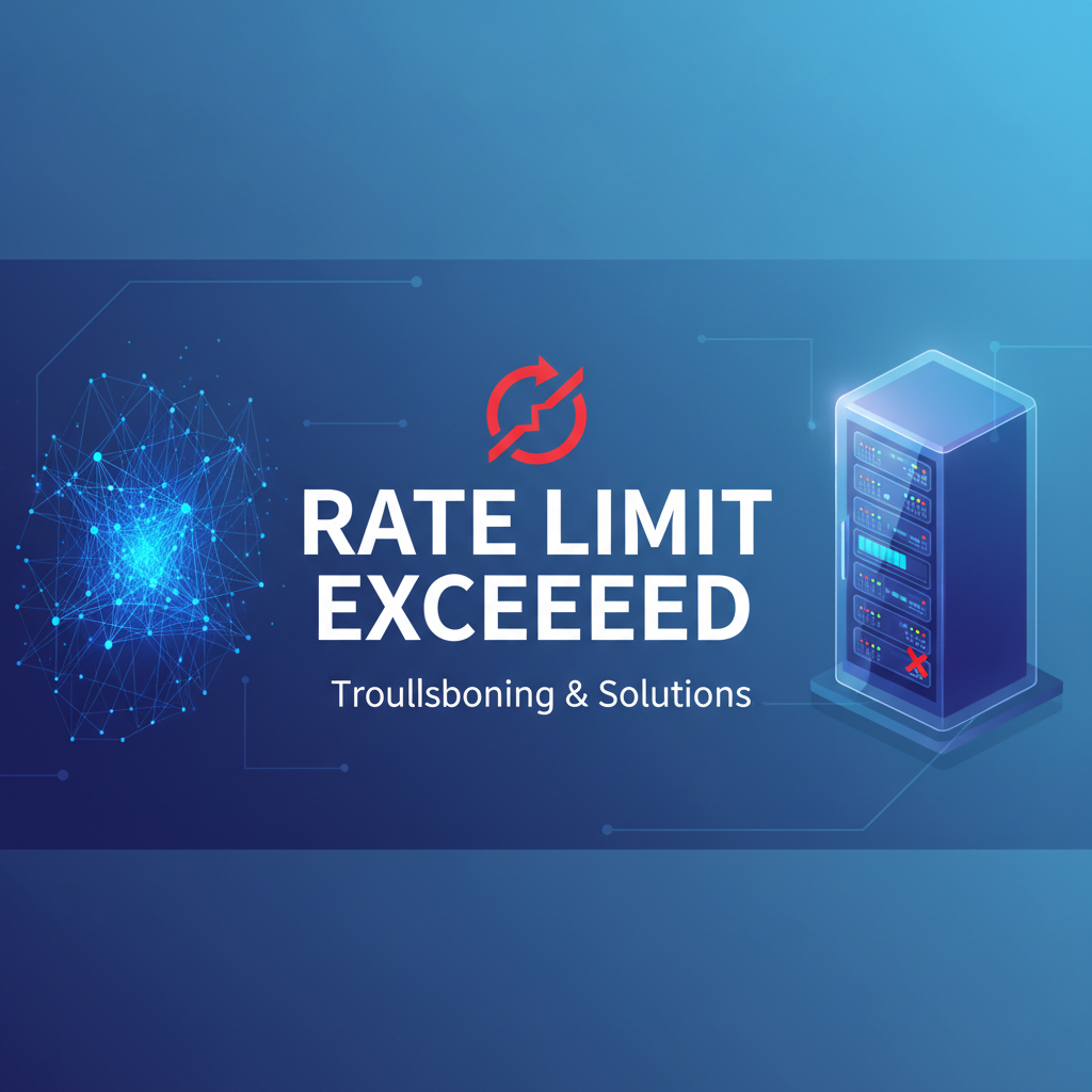 Rate Limit Exceeded: Troubleshooting & Solutions