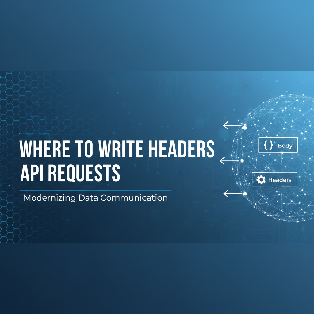 Where to Write Headers in API Requests