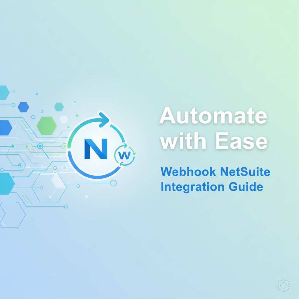 Automate with Ease: Webhook NetSuite Integration Guide