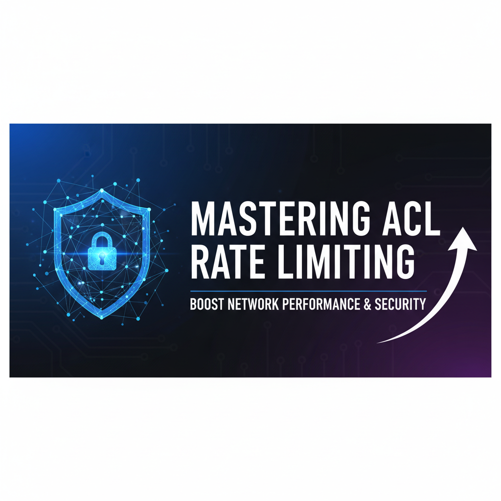 Mastering ACL Rate Limiting: Boost Network Performance & Security