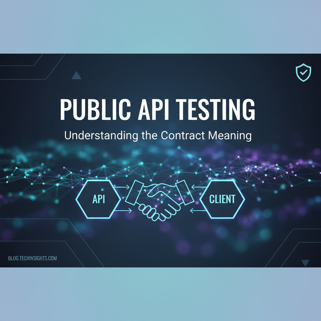 Public API Testing: Understanding the Contract Meaning