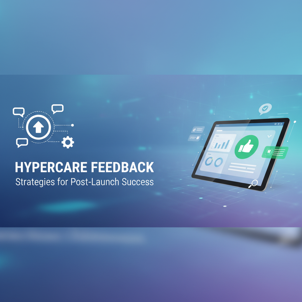 Hypercare Feedback: Strategies for Post-Launch Success