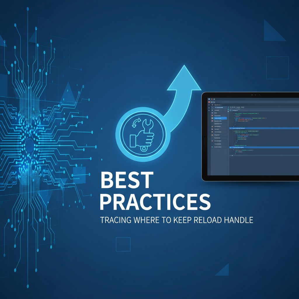 Best Practices: Tracing Where to Keep Reload Handle