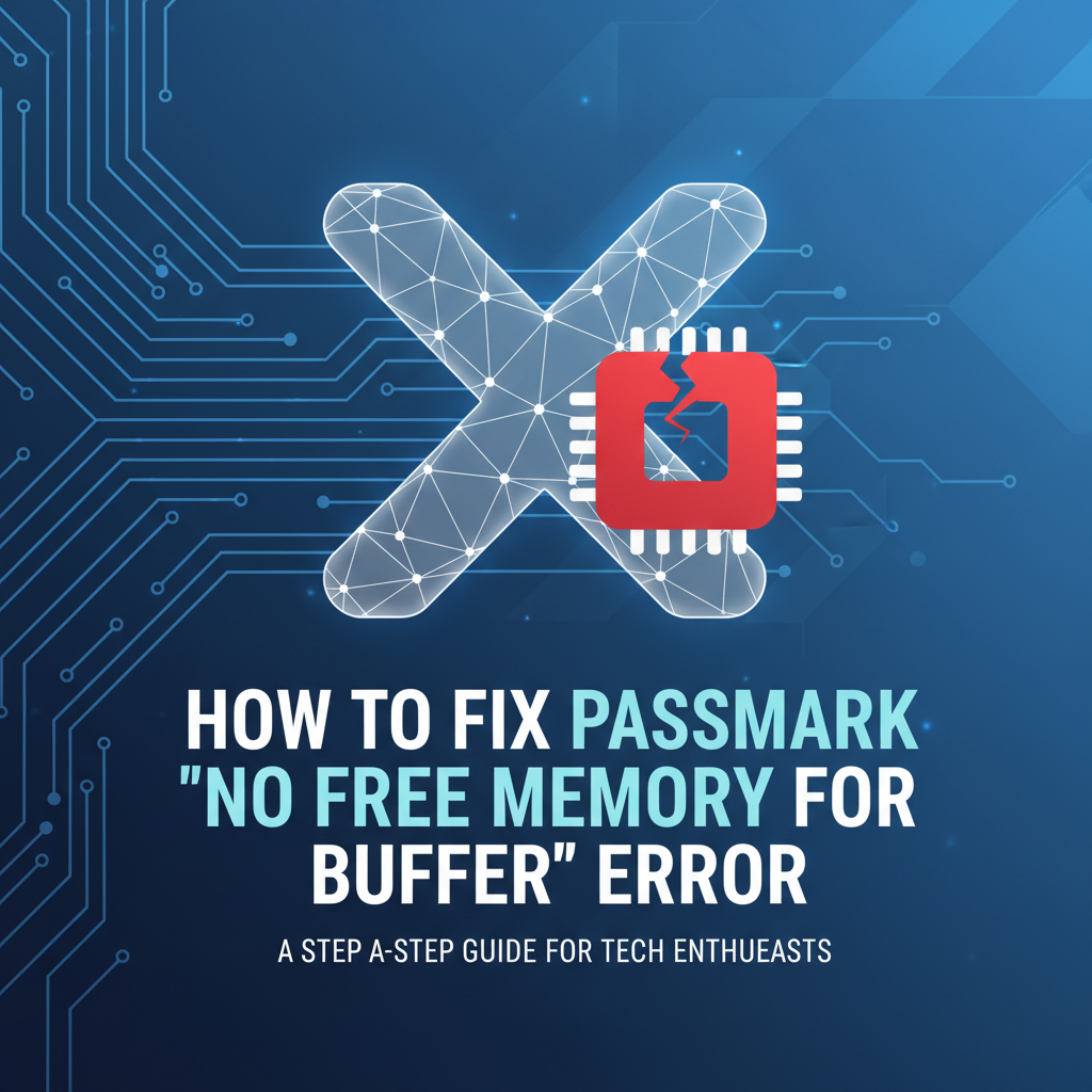 How to Fix Passmark 'No Free Memory for Buffer' Error
