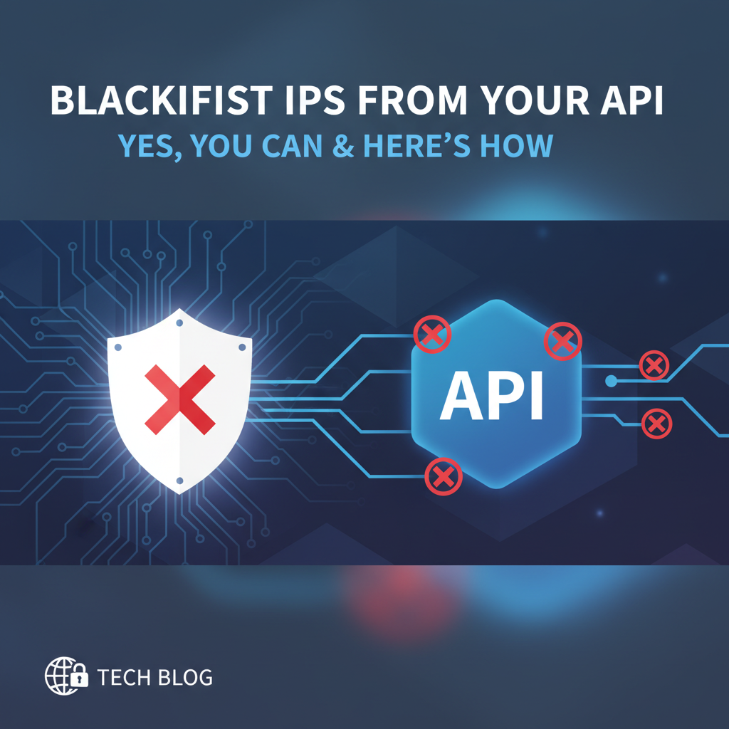 Blacklist IPs from Your API: Yes, You Can & Here's How