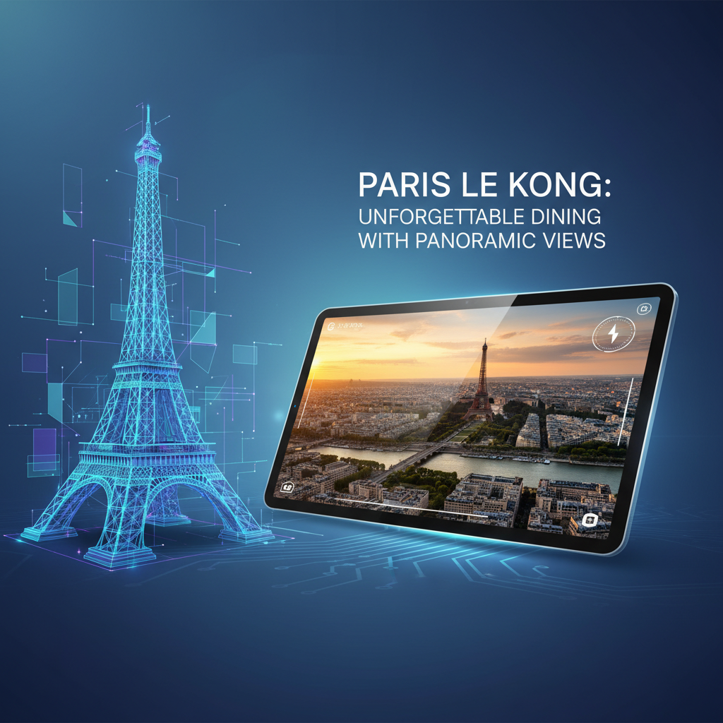 Paris Le Kong: Unforgettable Dining with Panoramic Views