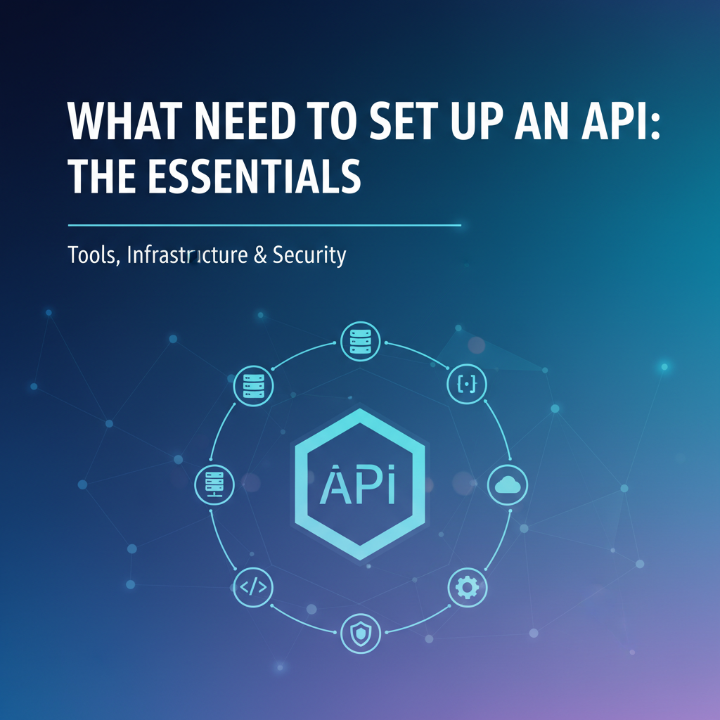 What You Need to Set Up an API: The Essentials