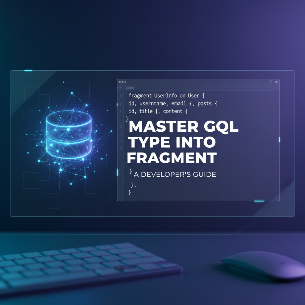 Master GQL Type Into Fragment: A Developer's Guide