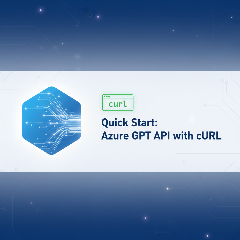 Quick Start: Azure GPT API with cURL