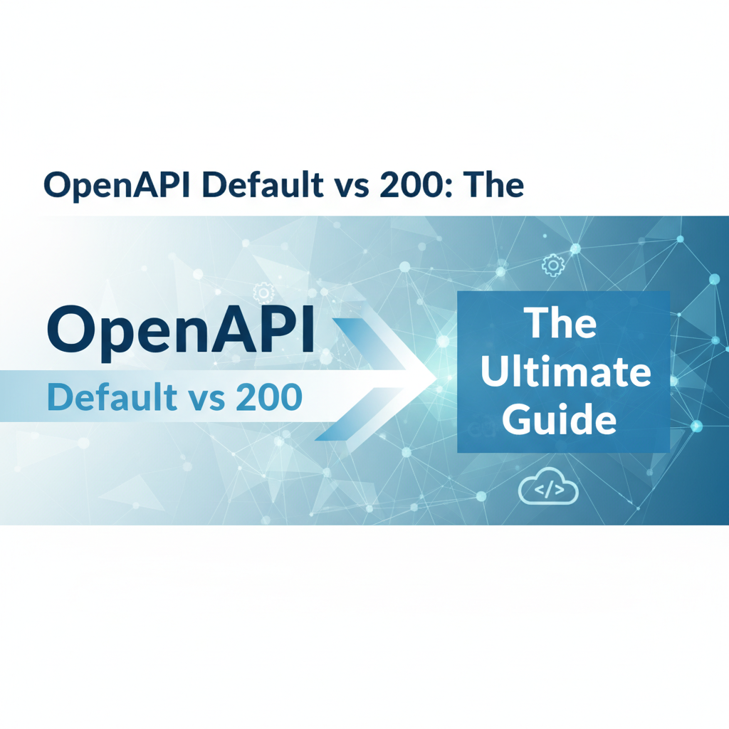 OpenAPI Default vs 200: The Ultimate Guide