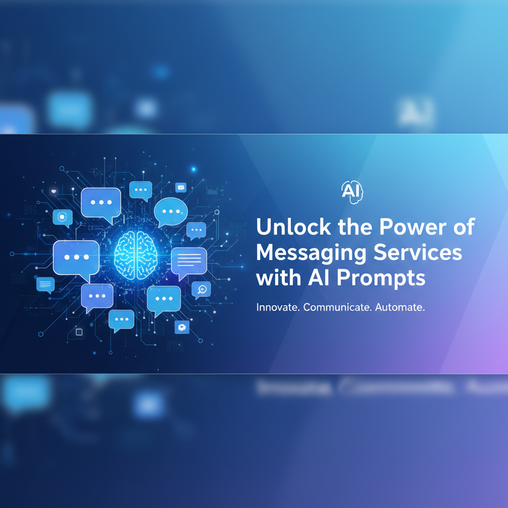 Unlock the Power of Messaging Services with AI Prompts