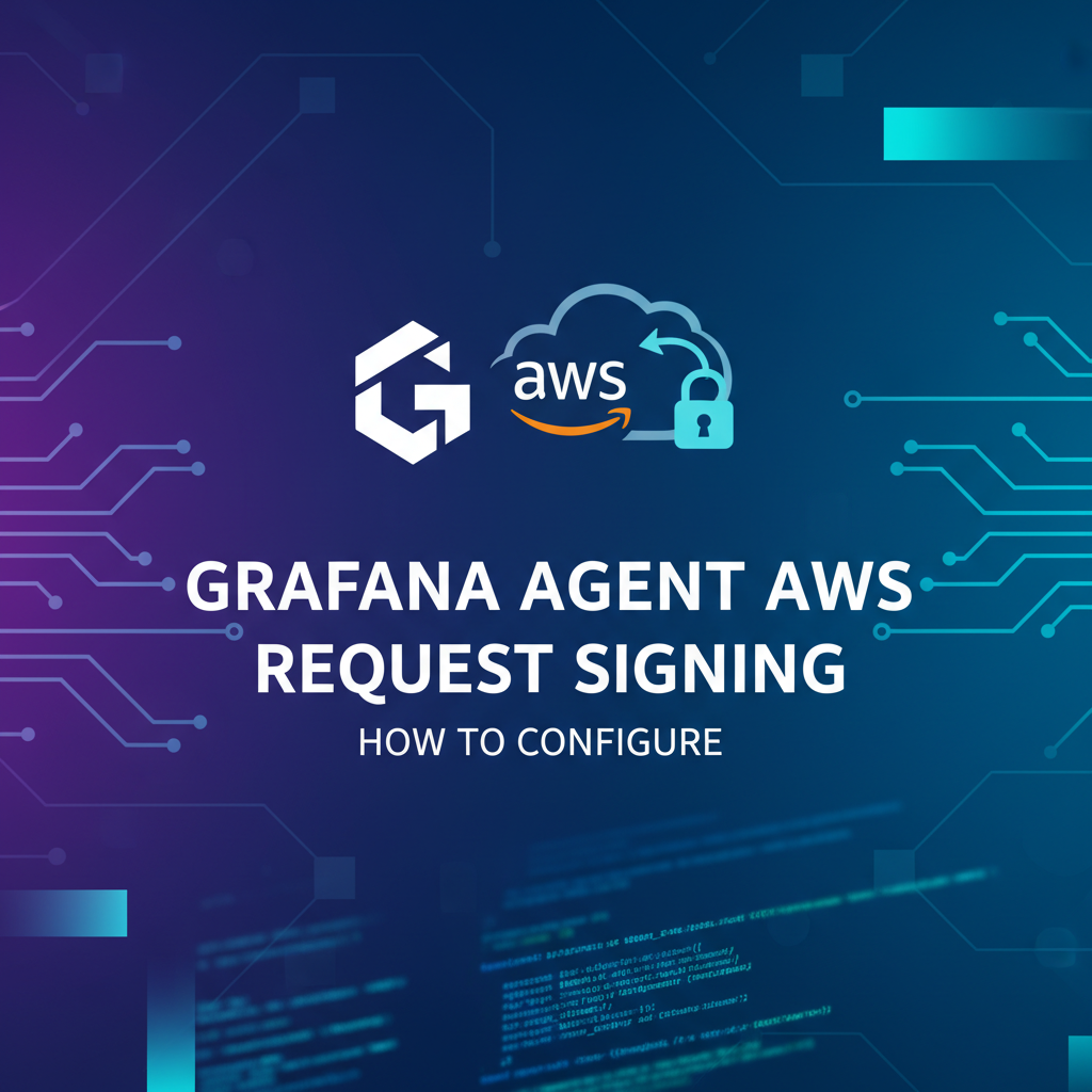 How to Configure Grafana Agent AWS Request Signing