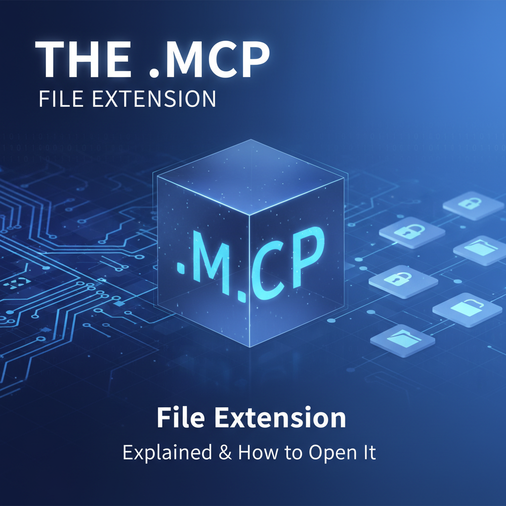 The .mcp File Extension: Explained & How to Open It