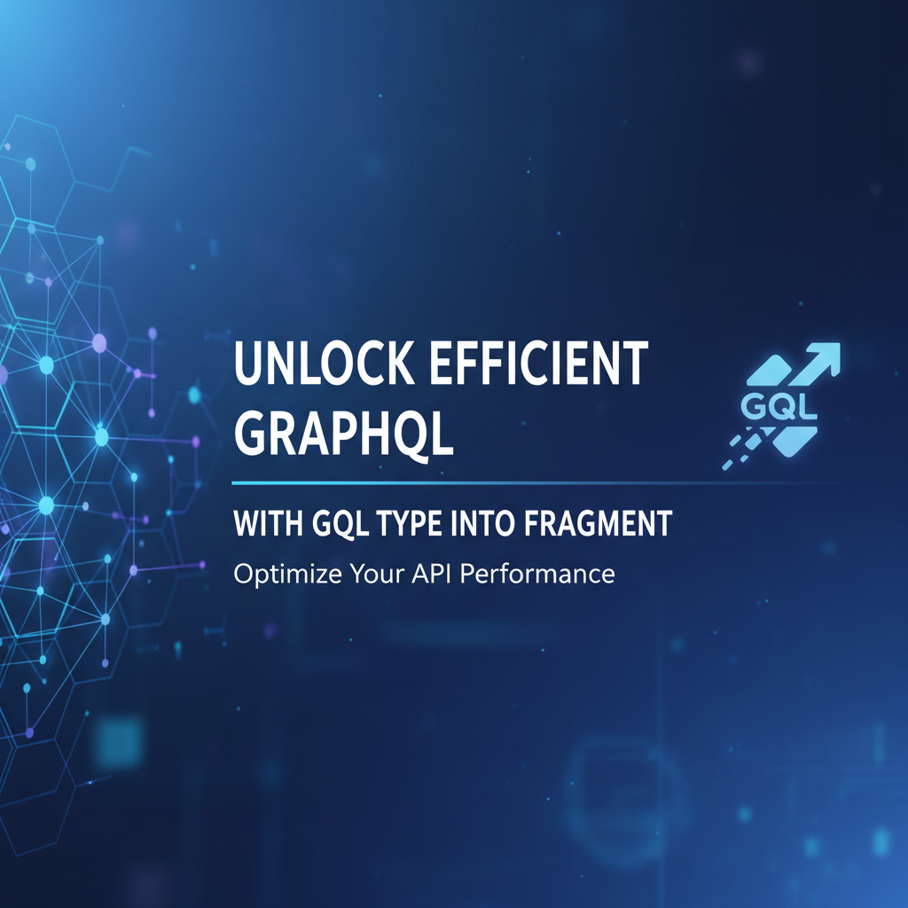 Unlock Efficient GraphQL with GQL Type Into Fragment