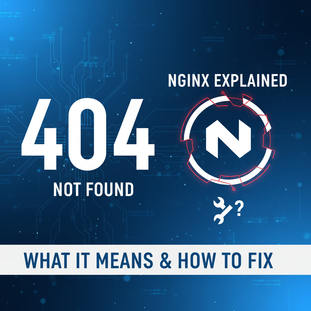 Nginx 404 Not Found Explained: What It Means & How to Fix