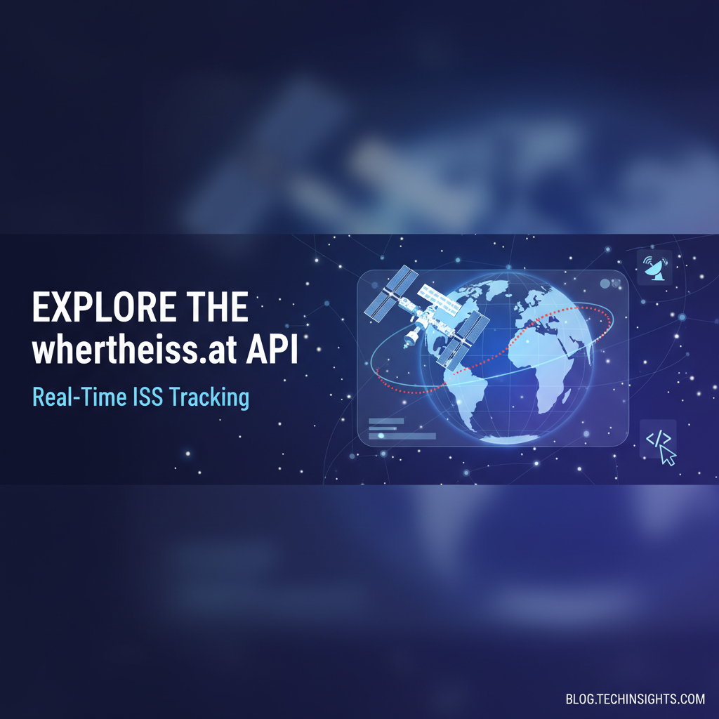 Explore the wheretheiss.at API: Real-time ISS Tracking