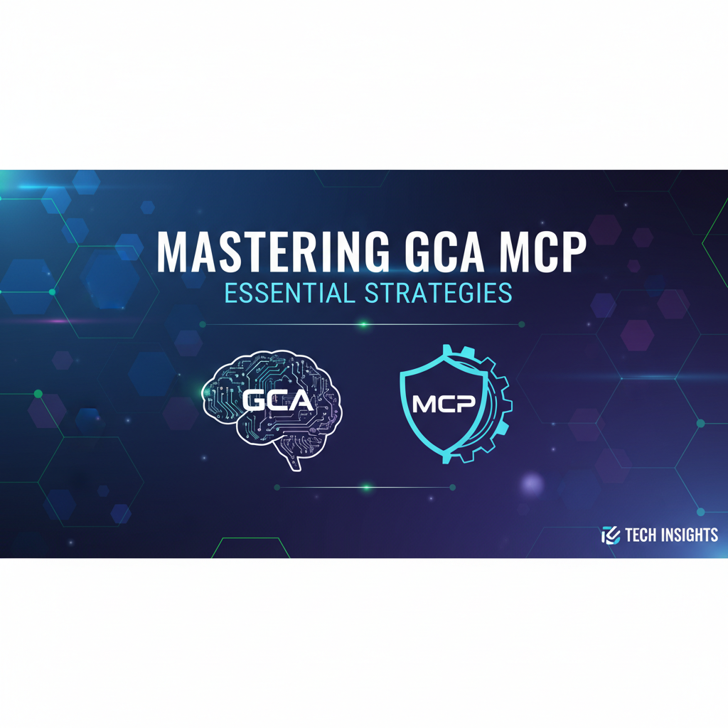 Mastering GCA MCP: Essential Strategies