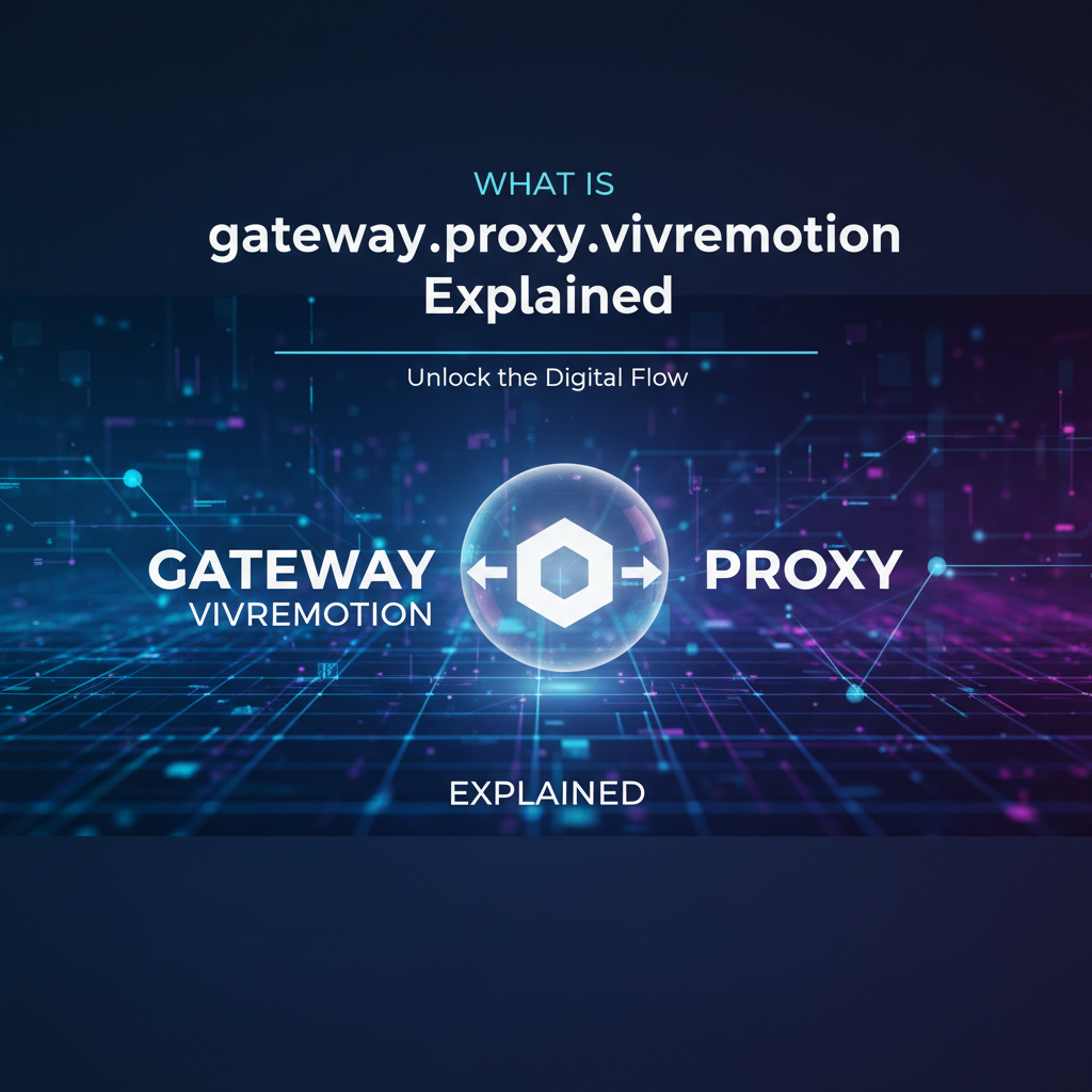 What is gateway.proxy.vivremotion Explained