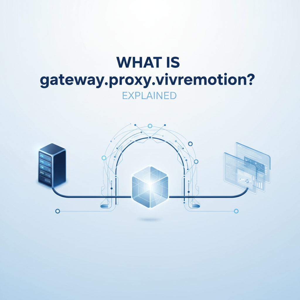 What is gateway.proxy.vivremotion? Explained.