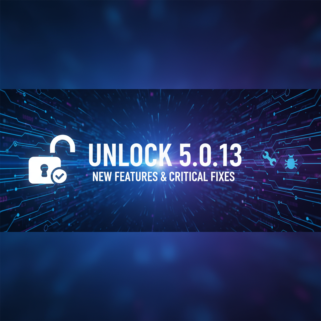 Unlock 5.0.13: New Features & Critical Fixes