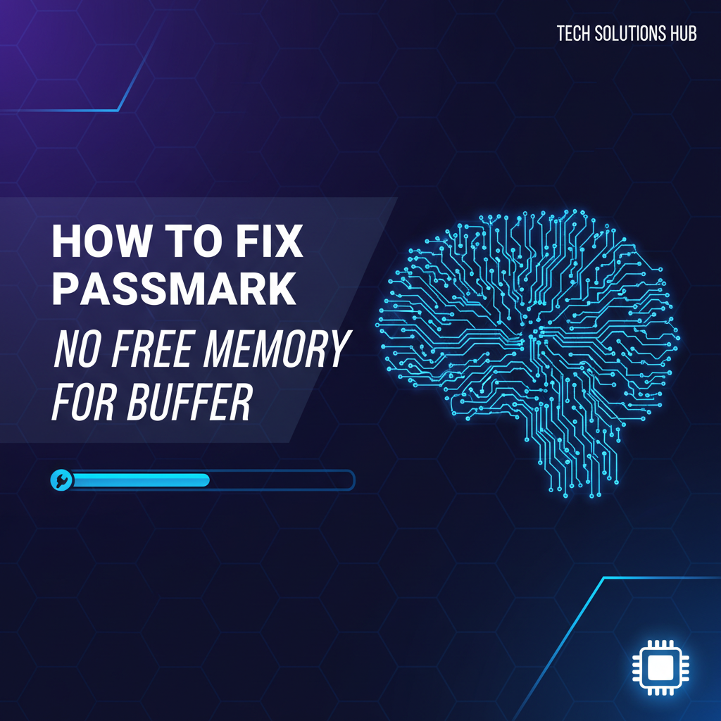 How to Fix Passmark No Free Memory for Buffer