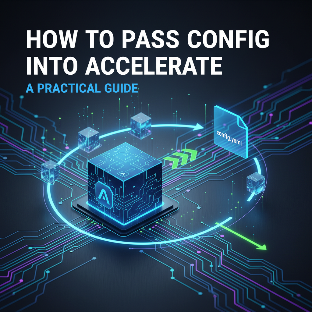 How to Pass Config into Accelerate: A Practical Guide