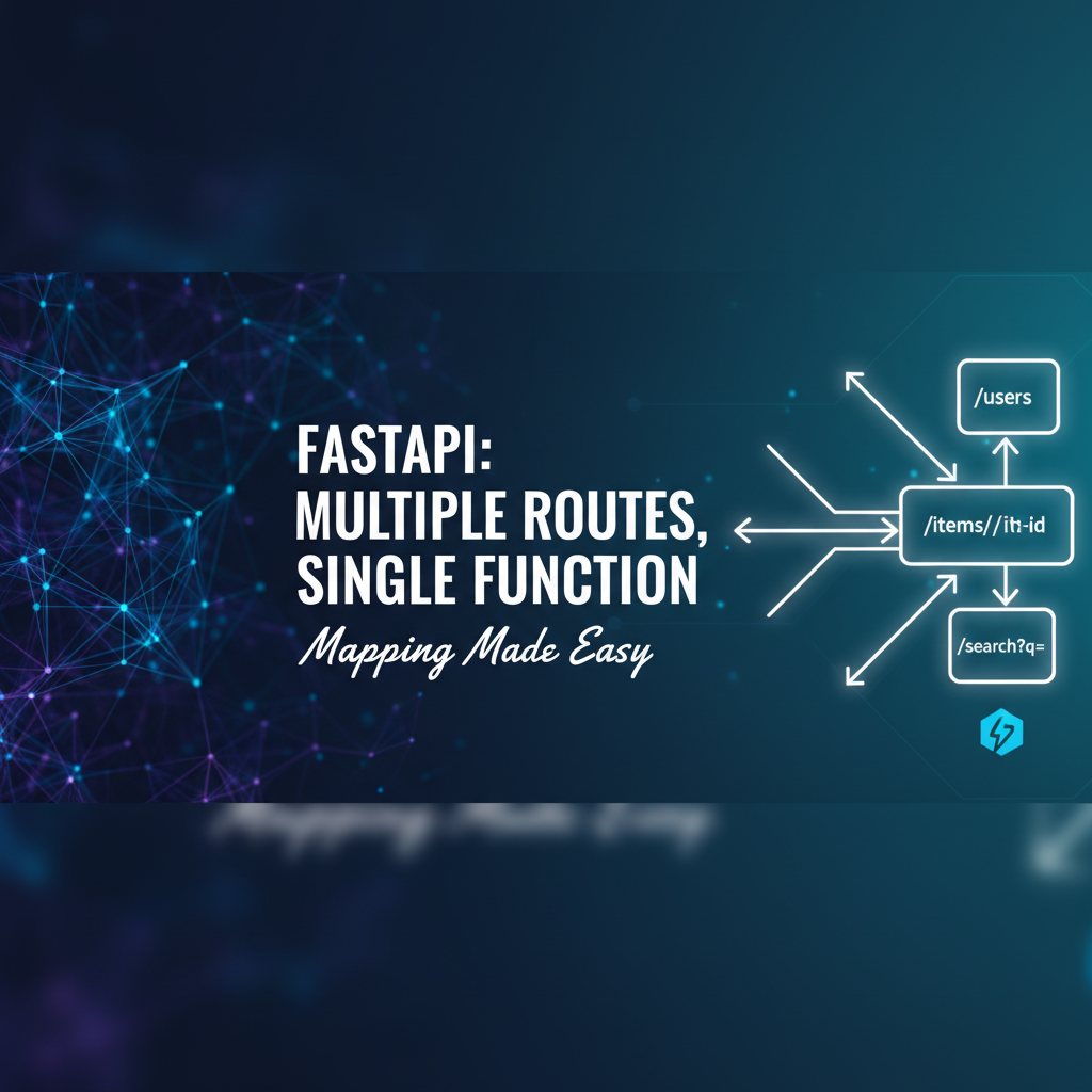 How to Map a Single Function to Multiple Routes in FastAPI