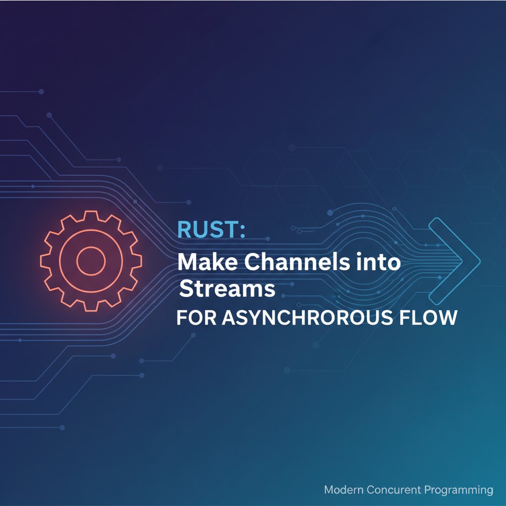 Rust: Make Channels into Streams for Asynchronous Flow