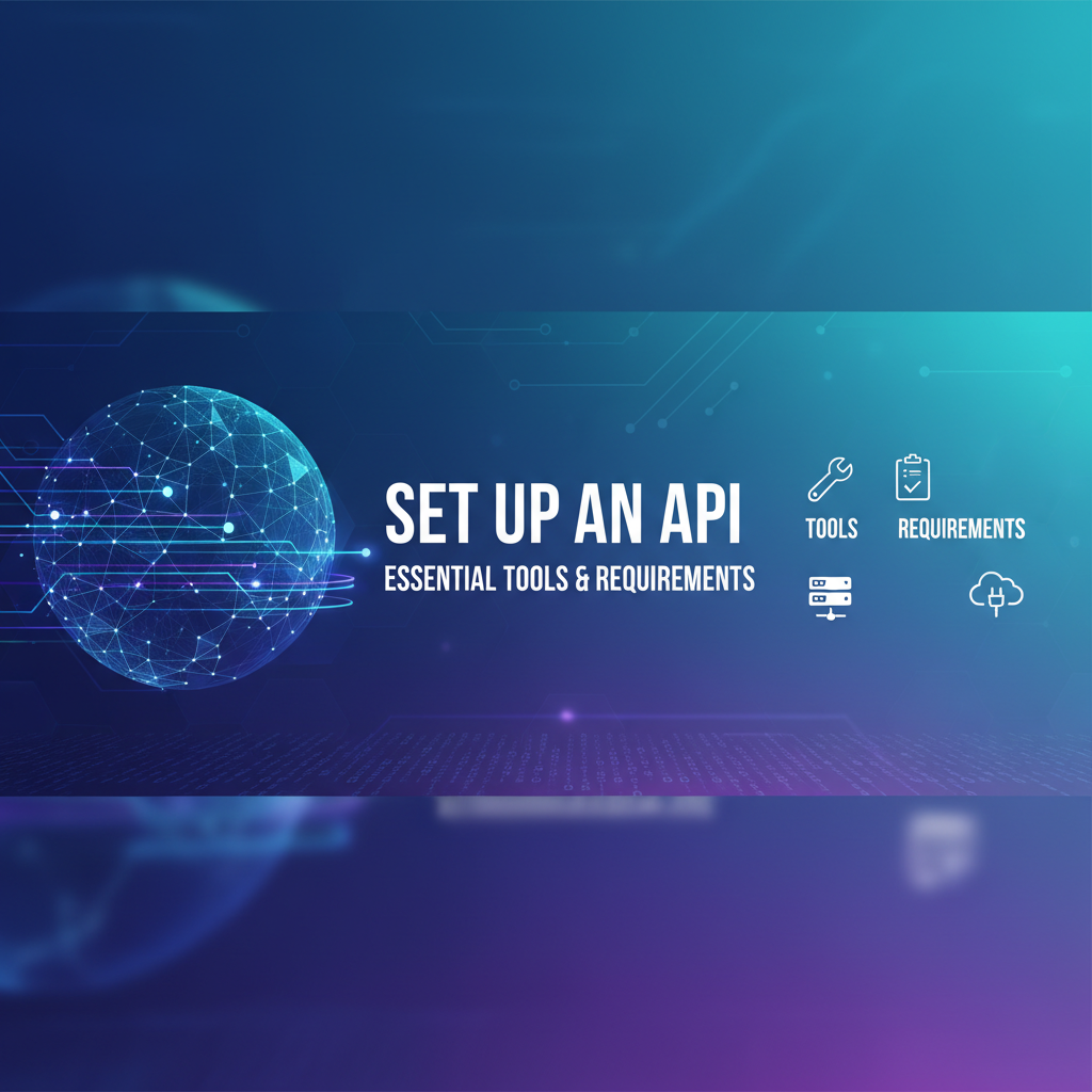 Set Up an API: Essential Tools & Requirements