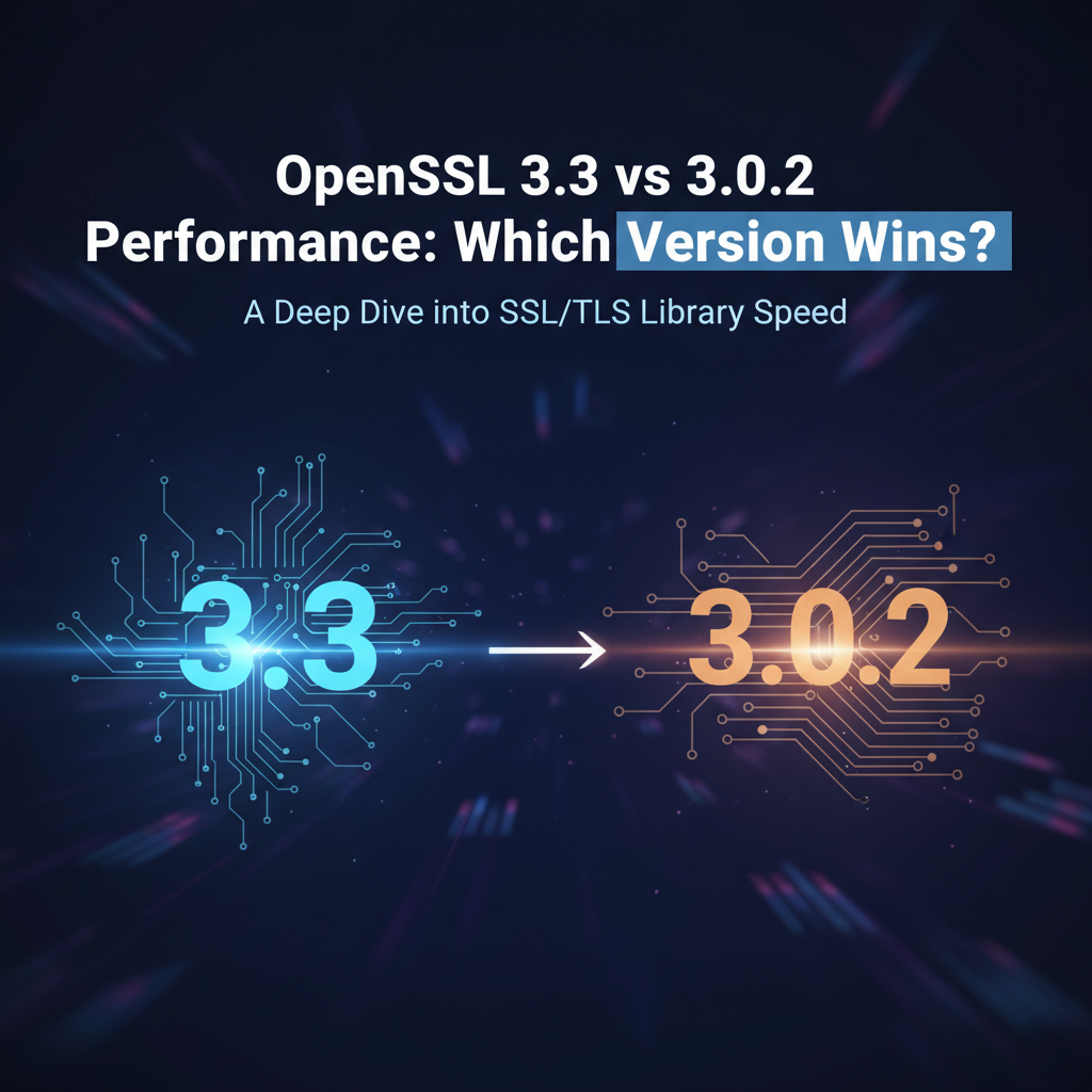 OpenSSL 3.3 vs 3.0.2 Performance: Which Version Wins?