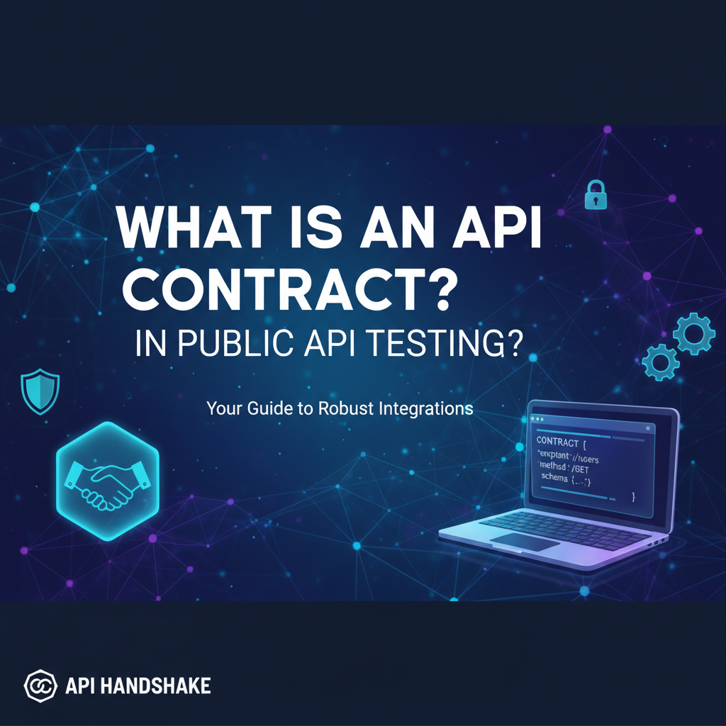 What is an API Contract in Public API Testing?