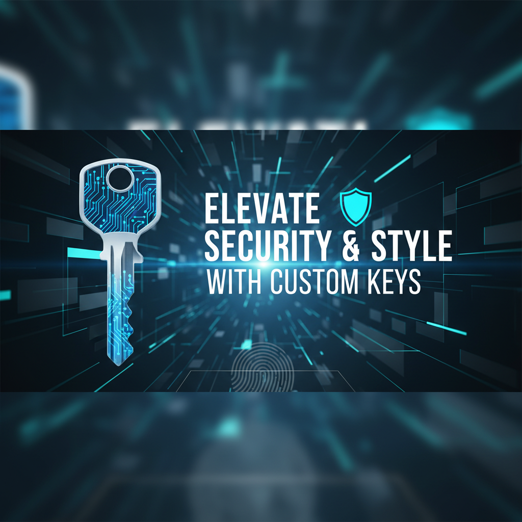 Elevate Security & Style with Custom Keys