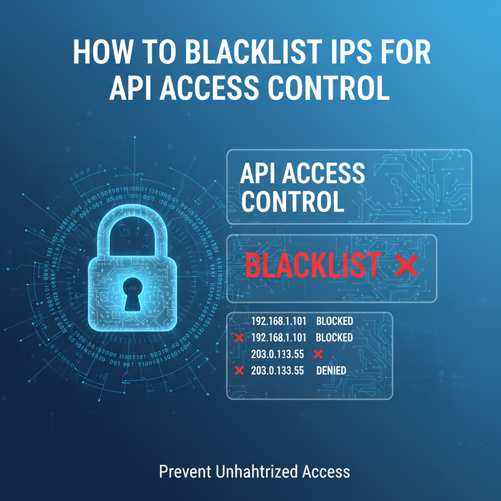 How to Blacklist IPs for API Access Control