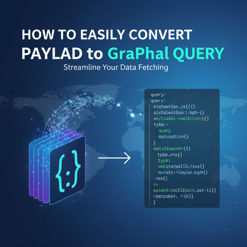 How to Easily Convert Payload to GraphQL Query