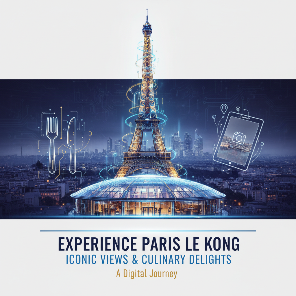 Experience Paris Le Kong: Iconic Views & Culinary Delights