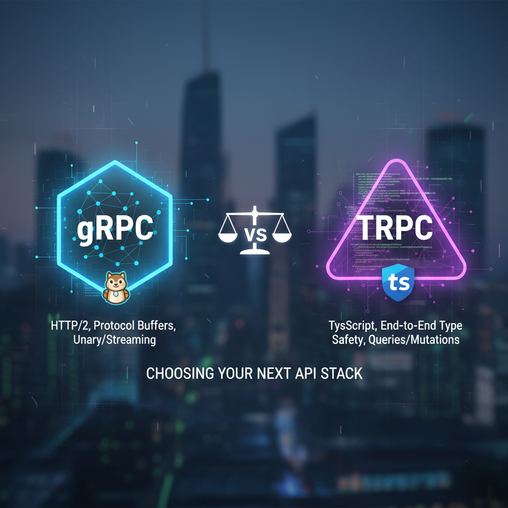 GRPC vs TRPC: Choosing Your Next API Stack