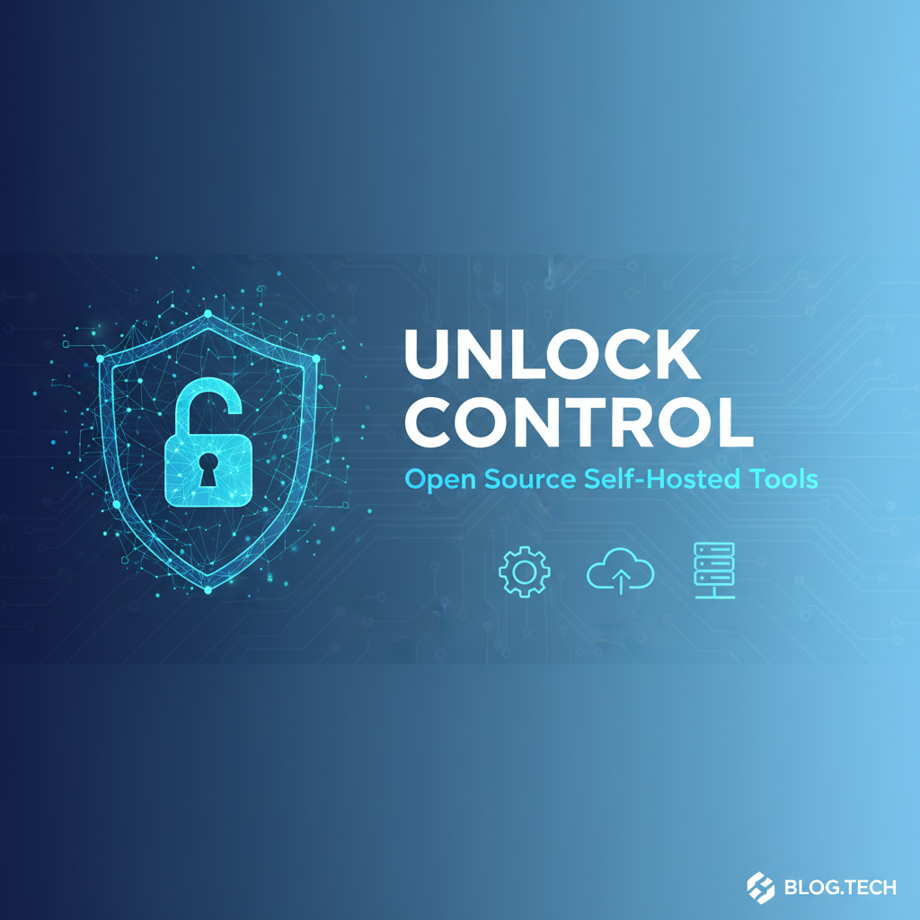 Unlock Control: Add Opensource Self-Hosted Tools