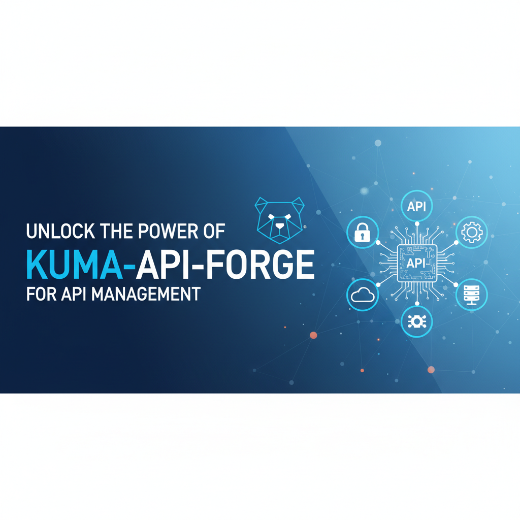 Unlock the Power of Kuma-API-Forge for API Management